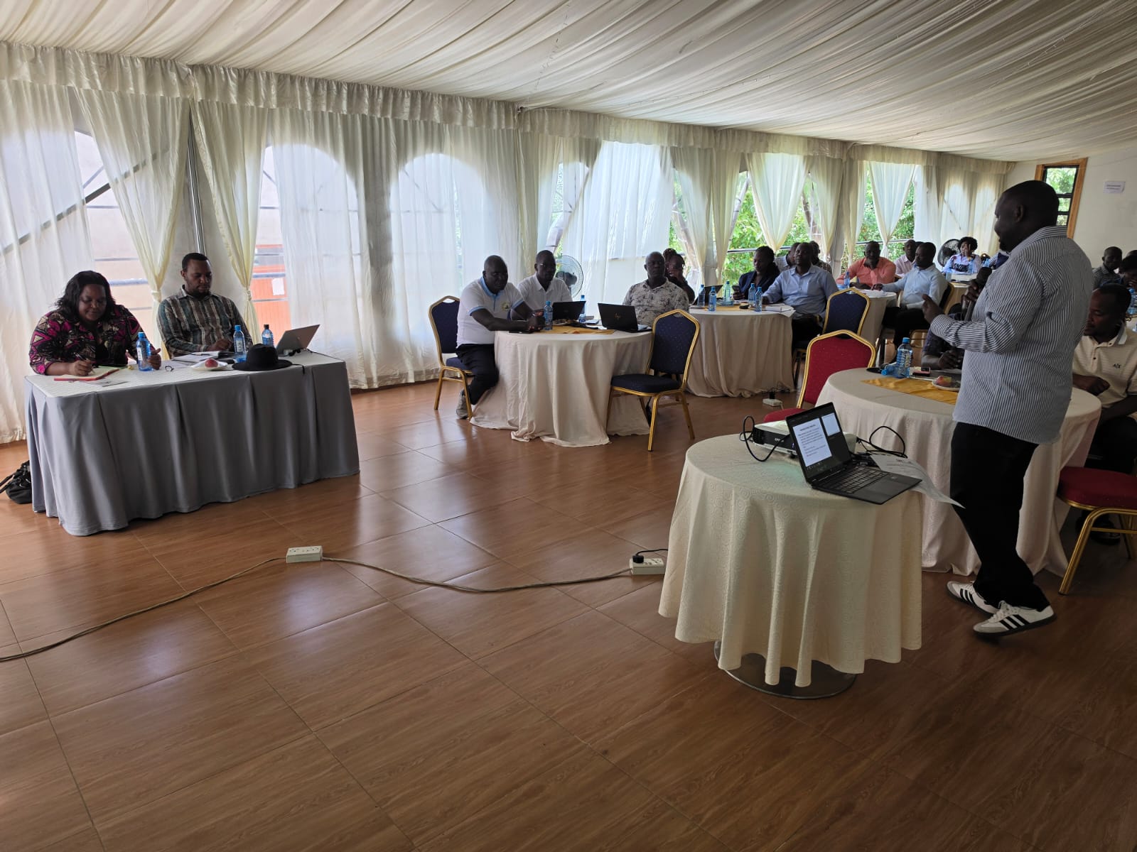 Training program for County Program Cordinators Team (CPCT) members and county technical staff under the 2nd Kenya Urban Support Programme (KUSP II) at Wigot Hotel, Kisumu.